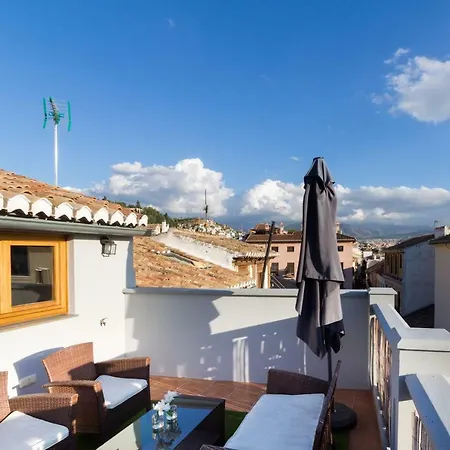 Appartamento Fantástico ático con terraza y vistas en el centro Granada Esterno foto