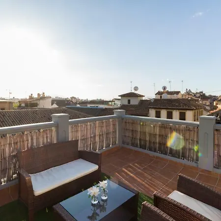 Appartamento Fantástico ático con terraza y vistas en el centro Granada Esterno foto
